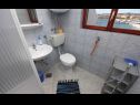 Apartmány Ana- next to the sea A1(2+2), A2(2+3), A3(2+2), A4(2+3) Bibinje - Riviera Zadar  - Apartmán - A3(2+2): koupelna s WC