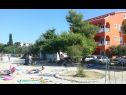Apartmány Sor - on the beach: SA1(2+1), A1(4+1), A2(2+2), A3(2+2) Bibinje - Riviera Zadar  - pláž