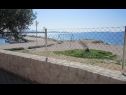 Apartmány Sor - on the beach: SA1(2+1), A1(4+1), A2(2+2), A3(2+2) Bibinje - Riviera Zadar  - výhled  na moře (dům a okolí)