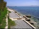 Apartmány Fuzu - 50 m from sea: A2(2+1), SA3(2) Bibinje - Riviera Zadar  - pláž