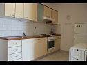 Apartmány Davor - 20m from sea : A1(2+2), A2(2+2), A3(6) Mali Iž (Ostrov Iž) - Riviera Zadar  - Apartmán - A3(6): kuchyně a jídelna