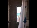 Apartmány Petar - 30 m from sandy beach: A1(6+1), A2(4), SA3(2) Nin - Riviera Zadar  - Apartmán - A1(6+1): koupelna s WC