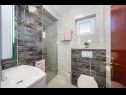 Apartmány Dreamy - free parking A1(4), A2(4) Nin - Riviera Zadar  - Apartmán - A1(4): koupelna s WC