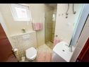 Apartmány Dreamy - free parking A1(4), A2(4) Nin - Riviera Zadar  - Apartmán - A2(4): koupelna s WC