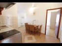 Apartmány Oasis A1(4+2), A2(2+2), A3(2+2) Nin - Riviera Zadar  - Apartmán - A3(2+2): kuchyně a jídelna