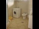 Apartmány Dita - 400 m from sandy beach: A1(4), A2(4) Nin - Riviera Zadar  - Apartmán - A1(4): koupelna s WC