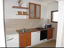 Apartmány Pupa - nice family apartments: A1 Dora(4+1), A2 Mihael(4+1), A3 Tea(2+1) Petrčane - Riviera Zadar  - Apartmán - A3 Tea(2+1): kuchyně