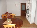 Apartmány Pupa - nice family apartments: A1 Dora(4+1), A2 Mihael(4+1), A3 Tea(2+1) Petrčane - Riviera Zadar  - Apartmán - A3 Tea(2+1): jídelna