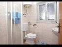Apartmány Mari - 100 m from beach: A1(4), A2(4) Petrčane - Riviera Zadar  - Apartmán - A1(4): koupelna s WC