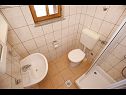 Apartmány Armitage - family friendly: A1(4), A2(4+1), A3(2+1), A4(2+1), A5(2+1) Privlaka - Riviera Zadar  - Apartmán - A3(2+1): koupelna s WC