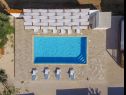 Apartmány Ani - with pool : SA4(2), A5(2+2), A6(2+2) Privlaka - Riviera Zadar  - bazén