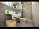 Apartmány Secret Garden A2(2+2), A4(2+2) Ražanac - Riviera Zadar  - Apartmán - A4(2+2): koupelna s WC