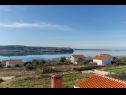 Apartmány Adriatic - with beautiful garden: A1(2), A2(2), A3(2+2) Rtina - Riviera Zadar  - Apartmán - A2(2): výhled z terasy