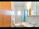 Apartmány Ivica - with parking : A1-0A(4+1), A2-1A(4+1), A3-1B(4+1), A4-2A(4+1) Sabunike - Riviera Zadar  - Apartmán - A2-1A(4+1): koupelna s WC