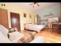 Apartmány Mirja - 130 m from sea: A1(8+1) Starigrad-Paklenica - Riviera Zadar  - Apartmán - A1(8+1): ložnice