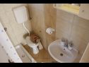 Apartmány Old Stone: SA1(2), A2(4+1), SA4(2) Sukošan - Riviera Zadar  - Studio apartmán - SA1(2): koupelna s WC