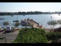 Apartmány Dama - 10 m from beach: A1(6+1) Sukošan - Riviera Zadar  - výhled  na moře