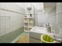 Apartmány Dama - 10 m from beach: A1(6+1) Sukošan - Riviera Zadar  - Apartmán - A1(6+1): koupelna s WC