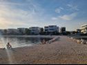 Apartmány Mare - 20 m from beach: A1(4+4), A2(2+2), A3(2+2) Sukošan - Riviera Zadar  - pláž
