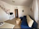 Apartmány Draga - comfortable & afordable: A1(2+2), A2(6), A3(2+2) Vir - Riviera Zadar  - Apartmán - A3(2+2): obývák
