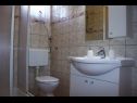 Apartmány Almond A1(2+2), A2(4+2), A3(4+2) Vir - Riviera Zadar  - Apartmán - A1(2+2): koupelna s WC