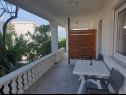 Apartmány Rising Sun A1(2+2), A2(2+2), A3(2+2) Vir - Riviera Zadar  - Apartmán - A1(2+2): balkón