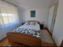 Apartmány Rising Sun A1(2+2), A2(2+2), A3(2+2) Vir - Riviera Zadar  - Apartmán - A2(2+2): ložnice