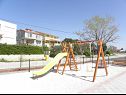 Apartmány Mladen - family friendly & amazing location: A1(5), A2(2), A3(3+1) Vrsi - Riviera Zadar  - dětské hřiště