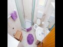 Apartmány Ljubo - modern andy cosy A1(2+2), A2(4+2), A3(4+2) Vrsi - Riviera Zadar  - Apartmán - A2(4+2): koupelna s WC