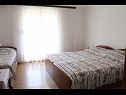 Apartmány a pokoje Jagoda - comfy and cozy : A1 Lijevi (3+2), A2 Desni (3+2), R1(4) Zadar - Riviera Zadar  - Apartmán - A1 Lijevi (3+2): ložnice