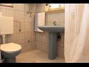 Apartmány a pokoje Jagoda - comfy and cozy : A1 Lijevi (3+2), A2 Desni (3+2), R1(4) Zadar - Riviera Zadar  - Apartmán - A2 Desni (3+2): koupelna s WC