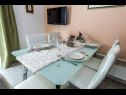 Apartmány Suza - relaxing & beautiful: A1(2+2), A2(4+2) Zadar - Riviera Zadar  - Apartmán - A2(4+2): jídelna