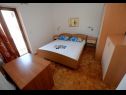 Apartmány Ankica - 150 m from beach: A1(2+2), A2(5), A3(4+1), A4(2+2) Zadar - Riviera Zadar  - Apartmán - A3(4+1): ložnice