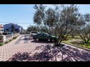 Apartmány Brane - free parking: A1 Barbara(4), A2 Aleksandar(2+1), A3 Frane(4+2), A4 Rada(6+1), A5 Martina(2+2), SA6 Josip(2) Zadar - Riviera Zadar  - parkovište