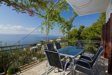 Apartmány May - with sea view: A1(2+2), A2(6)  Marusici - Riviera Omiš 