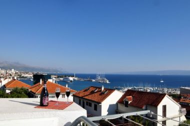 Apartmány Mili - with sea view: A1-ST2 (2+1) Split - Riviera Split 