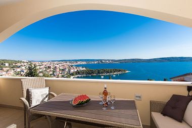 Apartmány Marijan - beautiful view: A1(6) Trogir - Riviera Trogir 