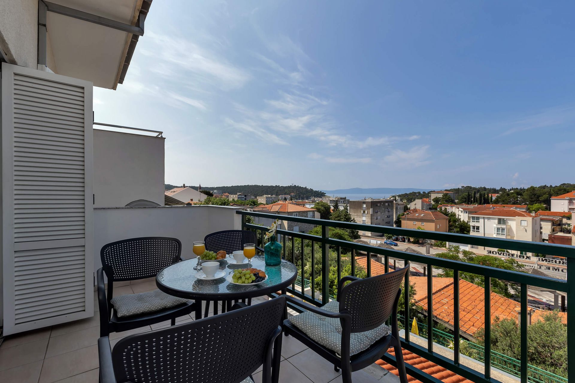 Apartmány Josip - panoramic sea view & parking: A1(4+2) Makarska - Riviera Makarska 