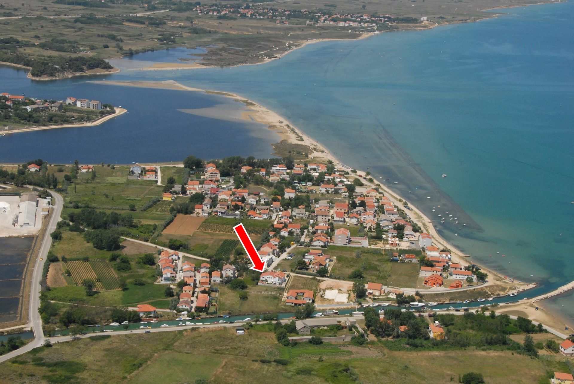 Apartmány Branko - 150m from the sea: SA2(2) Nin - Riviera Zadar 